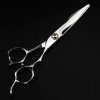 Ciseaux de coiffure professionnel 6 pouces coupe ciseaux de salon de coiffure étui de coupe barbier cisailles amincissantes c