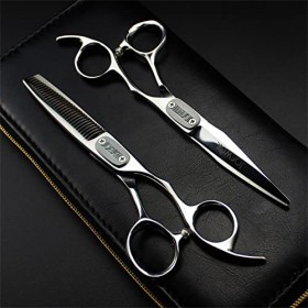 Ciseaux amincissants professionnels, ensemble de ciseaux de coupe de cheveux, ciseaux de coiffure professionnels, kit de coup