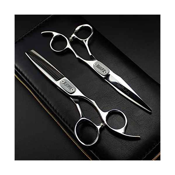 Ciseaux amincissants professionnels, ensemble de ciseaux de coupe de cheveux, ciseaux de coiffure professionnels, kit de coup