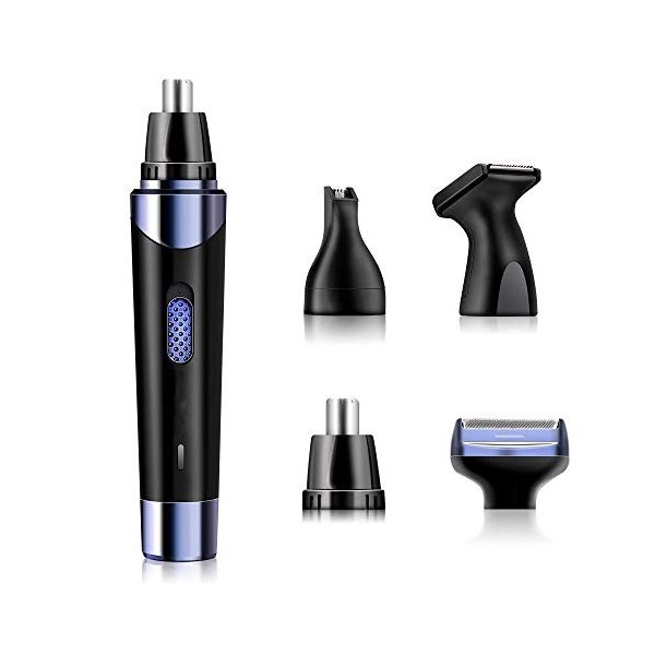 Meilleur Tondeuse Nez Rechargeable, Nose Hair Trimmer For Men And Ears Finisher Men, Tondeuse PréCision éTanche Rasoir Nez, T