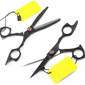 Ciseaux de coiffure 5,5 pouces Ciseaux de salon de coiffure Coupe de coiffure Ciseaux amincissants Ciseaux de coupe de cheveu