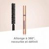 M. Asam MAGIC FINISH 360° LENGTHENING Mascara noir profond 7 ml – Mascara allongeant 360°, protège la couleur naturelle des