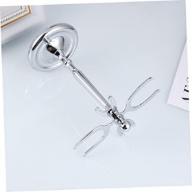 POPETPOP 3 Pièces Hommes Rasoir En Acier Inoxydable Support De Rasoir Sans Trace Support Pour Rasoir Support Mural Support De