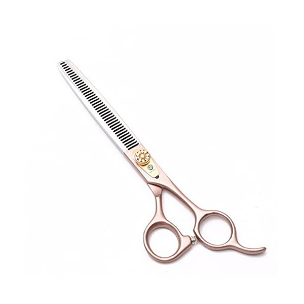 Lot de 2 paires de ciseaux de coiffeur professionnels pour gaucher - Pour salon de coiffure, barbier ou usage domestique - Lé