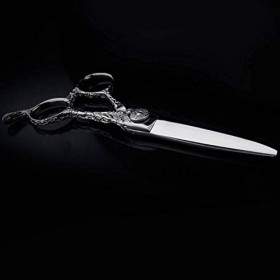 Ciseaux de coiffure Ciseaux de coiffure professionnels haut de gamme Ciseaux plats rétro sculptés Outils de coiffure