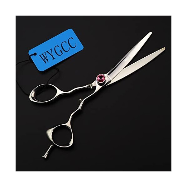 WYGCC Ciseaux Coiffure Professionnels 6.0", Salon Barber Ciseaux Ciseaux de Cheveux Tranchants Et Précis Perfect for Les Femm