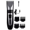 Tondeuses à cheveux pour hommes, kit de coupe de cheveux et de toilettage sans fil avec cordon professionnel Affichage LED re