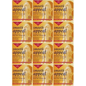 Smooth Appeal cire décapante pour le visage aux micro-ondes 40g x12