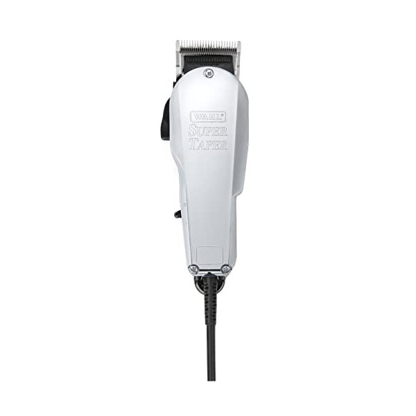 Wahl Chrome Super Taper - Pour lépilation et leffilage, noir/argenté