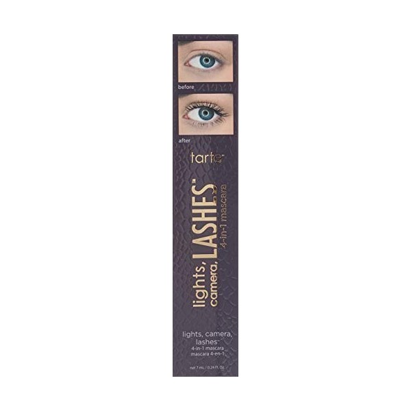 Tarte Cosmetics Lights Camera Lashes Mascara 0.24 oz. Black by Tarte Cosmetics