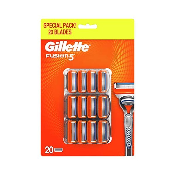 Gilette Fusion5 Lames de Rasoir pour Homme