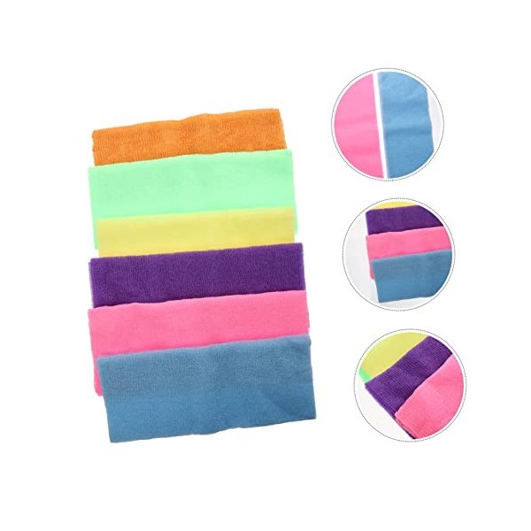 Amosfun 48 Pcs Serviette De Bain Exfoliante Éponge Pour Le Corps Gant De Toilette Épurateur De Bain Serviette De Bain Gant De