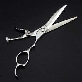 Ciseaux de coupe de cheveux, ciseaux à cheveux professionnels 440c de 6 pouces coupant les ciseaux de coiffure de salon de co...