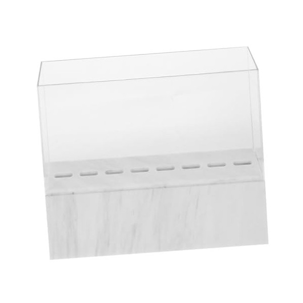 POPETPOP 3 Pièces Boîte DAffichage Acrylique Support DExtension Grattoir Support De Pince À Épiler Organisateur Fournitures