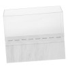POPETPOP 3 Pièces Boîte DAffichage Acrylique Support DExtension Grattoir Support De Pince À Épiler Organisateur Fournitures