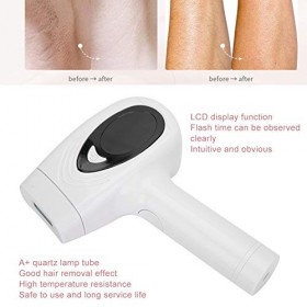 Shanrya Épilateur électrique épilateur, Machine dépilation, 990 000 dispositifs dépilation pour la Peau de la Maison Corps 