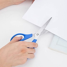 Ciseaux artisanaux Ciseaux à lame longue, vêtements, fournitures de bureau, adaptés aux cours manuels, taille du produit: cis