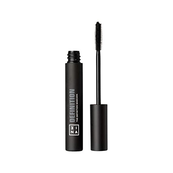 3INA MAKEUP - The Definition Mascara 900 - Mascara Noir Effet Dallongement et de Mise en Forme - Mascara mit Huile de Ricin 