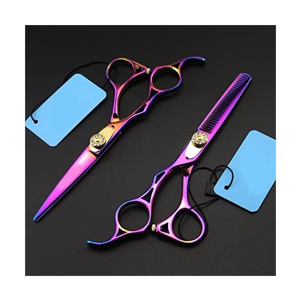 Ciseaux de coupe de cheveux, ensemble de 5,5"ciseaux de coiffure professionnels pour gauchers, ciseaux de coiffure, ciseaux d