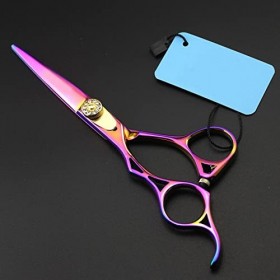 Ciseaux de coupe de cheveux, ensemble de 5,5"ciseaux de coiffure professionnels pour gauchers, ciseaux de coiffure, ciseaux d...