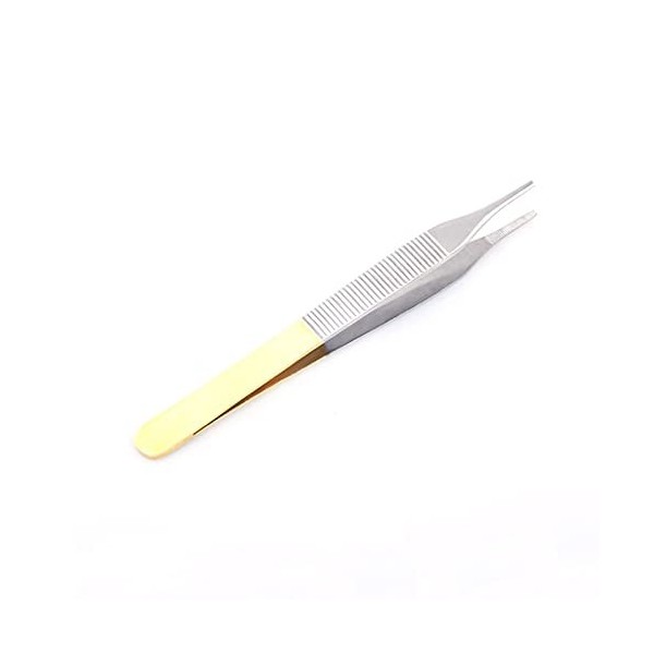 VANGLI Tweezers Ophthalmology Equipment Plastic Surgery Medical Tweezers Double Eyelid Beauty Tools Teeth and Hooks Size 12cm