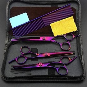 Ciseaux de Coiffure, Ensemble de Ciseaux de Coiffure, Ciseaux de Coiffure Professionnels, Ciseaux de barbier, Ciseaux Amincis