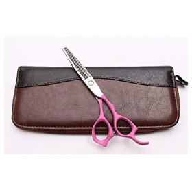 Logo personnalisé Coiffeur professionnel Ciseaux de coupe Amincissant les ciseaux de coupe de cheveux Salon de coiffure pour 