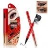 Mascara et Eyeliner Waterproof, HOUSN Professional Makeup Eyeliner Liquide, Mascara Volumineux Naturel épais, Eyeliner Mascar