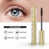 ONLYOILY 4D Imperméable Lash Mascaras, Lavable Crème dExtension de Cils/Noir Longue Durée Curling Maquillage Naturel des Yeu