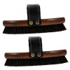 POPETPOP 3 Pièces Peigne Brosse De Nettoyage Multifonctionnelle Accessoires DAllaitement Skiver En Cuir Polissage De Cheval 