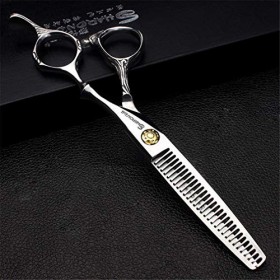 Set 6,0 Pouces, Coupe Cisaillement Styling Cheveux De Coiffure Professionnelle Outil Ciseaux Droits Ciseaux + Dents 440C en