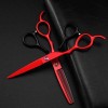 Ciseaux Chien Gauchers Coupe de Cheveux Kit Professionnel Coiffure Ciseaux, Outils de Cheveux Ciseaux Cheveux raides Ciseaux 