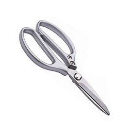 Ciseaux artisanaux Ciseaux puissants ， avec poignée confortable ， Utiliser de lacier ， Taille: 21 * 9,5 cm, argent ， Ciseaux