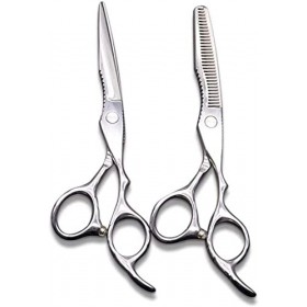 Ciseaux de coiffure professionnels, couleur argent, 15.2 Cm, motif exquis, pour Salon de coiffure ou usage domestique