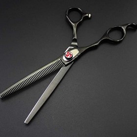 Ciseaux de coiffure pour gauchers, toilettage pour chiens de compagnie, ciseaux à cheveux courbés, ciseaux de barbier amincis...