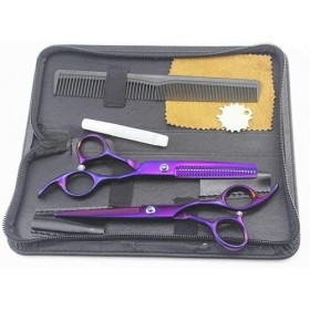 Ciseaux de coiffure rétro de luxe, ciseaux japonais professionnels de 6 pouces, ciseaux de coiffure professionnels, ciseaux d...