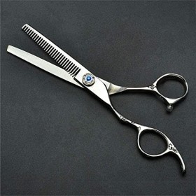 Ciseaux de coiffeur ensemble de ciseaux amincissants de coiffure professionnels poignée rotative à 360 degrés 440C ciseaux de...