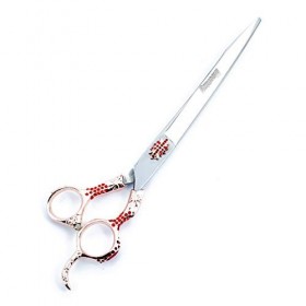 Ciseaux de toilettage pour animaux de compagnie de 8,0 pouces ciseaux professionnels pour animaux de compagnie en acier inoxy