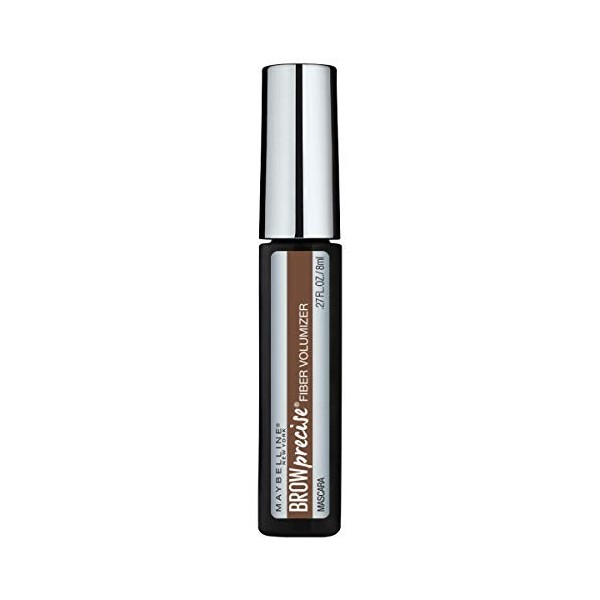 Maybelline New York Brow précises Fiber Filler, Mascara sourcils Marroncino