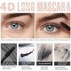 Mascara 4D Femmes Imperméable Puissant Long Curling Extension des Cils Maquillage Durable Mascara Naturellement Maquillage De