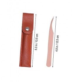 Pincettes dextension de cils de beauté, ensemble de 4 pièces, pince à épiler pour applicateur de faux cils, pince à épiler p ...