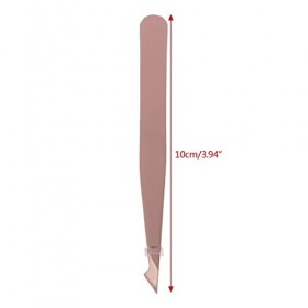 VANGLI Tweezers Pro Eyebrow Tweezers Hair Beauty Slanted Stainless Steel Tweezer Makeup Tool