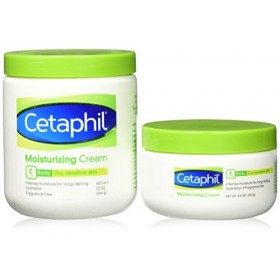 Cetaphil Crème Paquet de 2 28,8 Oz total Jar Jar et 8,8 Oz parfait pour Voyage 20 Onces Crème Jour et Nuit