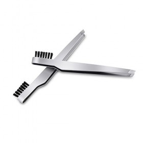 Pincettes dextension de cils de beauté, brosse à sourcils 3 pièces pince à épiler coudée pince à sourcils en acier inoxydabl ...