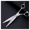 Ciseaux de coupe de cheveux Ciseaux de coiffure professionnels de 6,8 pouces, coupe plate, coupe complète à main levée, cisea