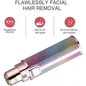 XIXIDIAN Remover de Cheveux Facial Rechargeable USB, sourcil Professionnel sans Douleur et Tondeuse pour Les Cheveux faciaux 