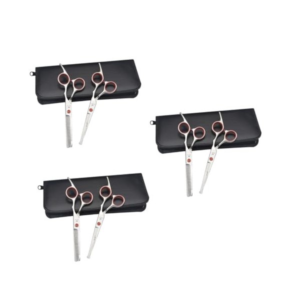 minkissy 3 Pièces Tondeuses Professionnelles Pour Barbiers Ciseaux Professionnel Tondeuses De Barbier Ciseaux De Coiffeur En 