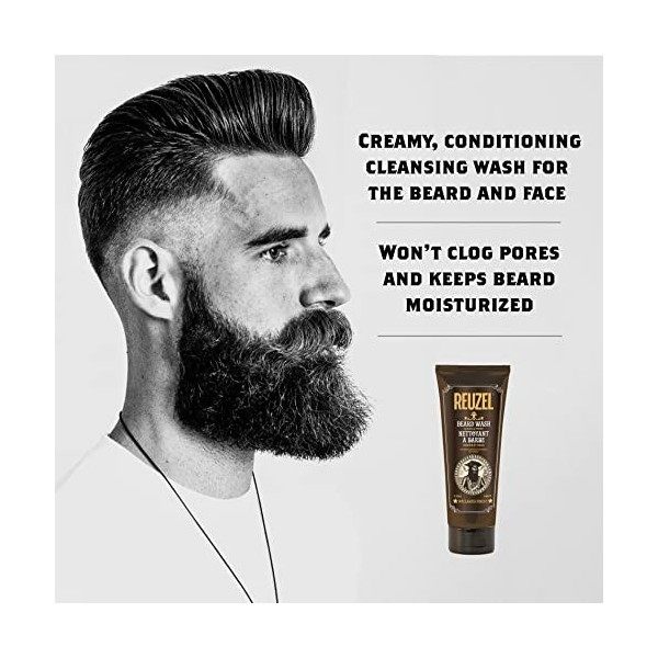 Reuzel Clean and Fresh Beard Wash, 200 ml Crème Jour et Nuit