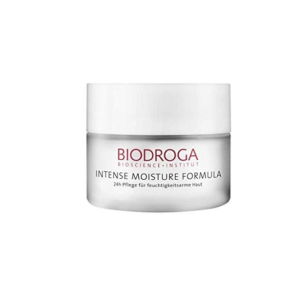 Biodroga - Fórmula de hidratación intensa - Cuidado 24h para pieles deshidratadas - 50ml Crème Jour et Nuit