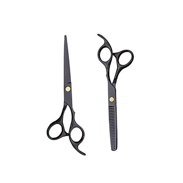 XBR Ensemble De Ciseaux De Coiffeur Ciseaux à effiler de Coupe de Cheveux Professionnels Parfaits pour Les coiffeurs ou Les C